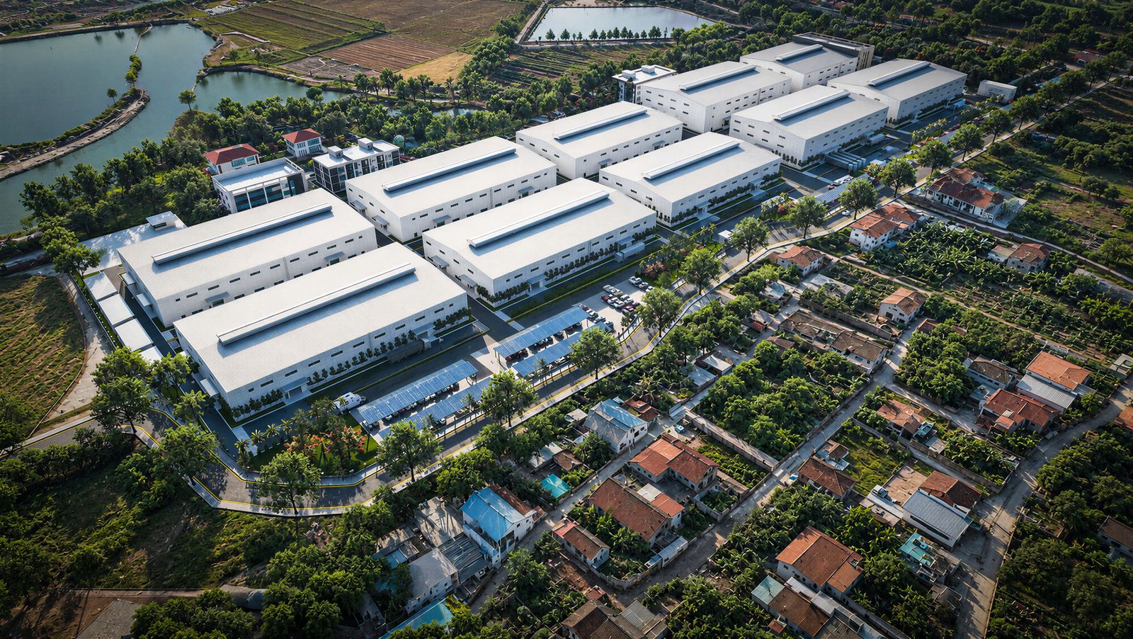 Phối cảnh Nhà máy Dongtai Việt Nam, 10 ha